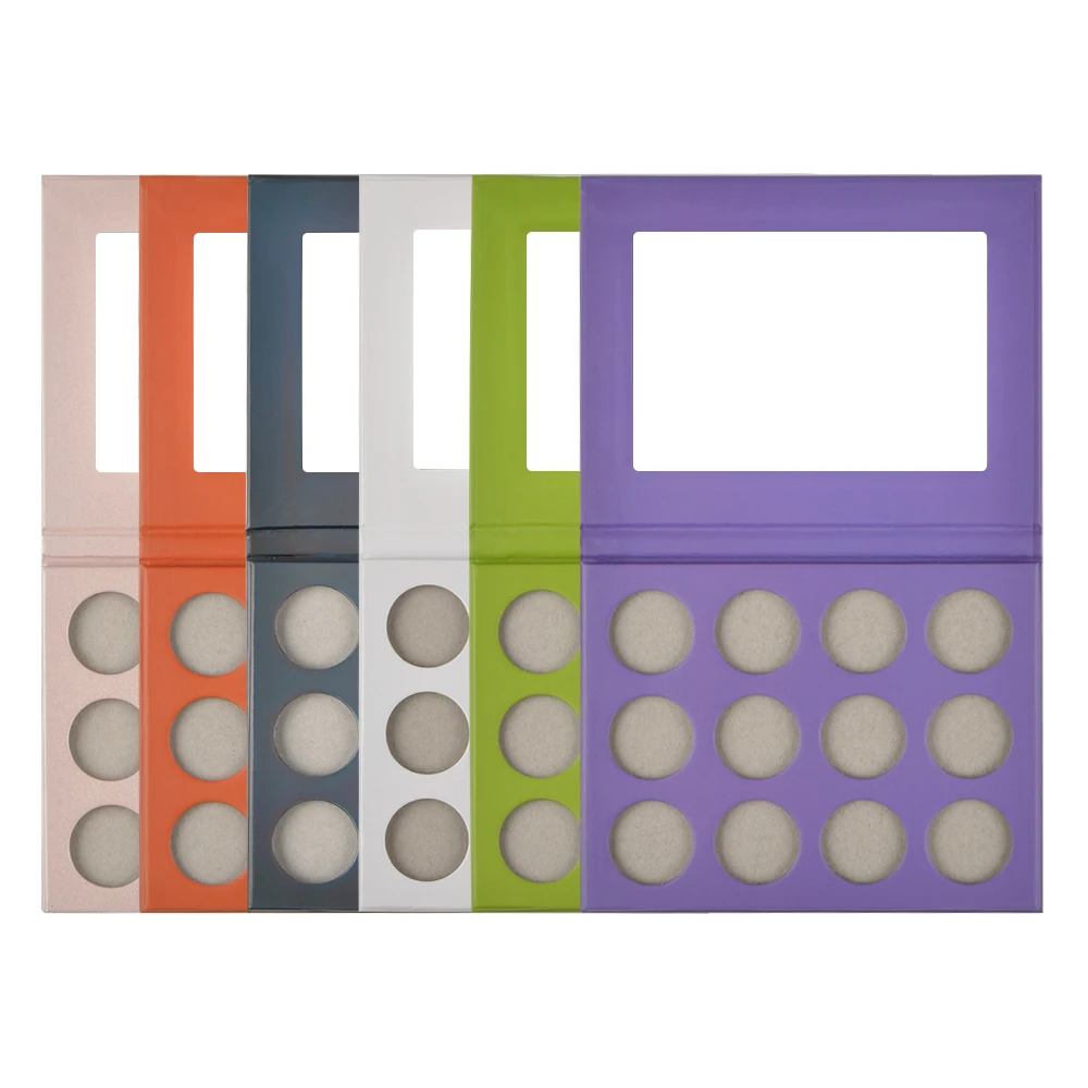 Diy роскошные высокие пигментные палитры для макияжа Палитра теней для век с индивидуальным логотипом палитра теней для век без жестокости