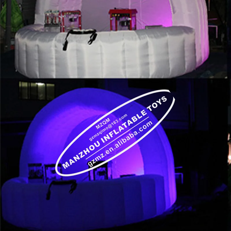 Inflatable Salad Bar Inflatable Bar Tent DJ Inflatable Vending Booth for Sale