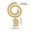 The golden letter B