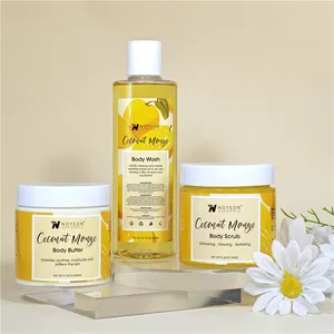Noyeon Moq Coconut Mango Sugar Body Wash Scrub with Low Price Private Label Skincare Set Custom Skin Care