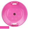 Pink snowflake ski disc