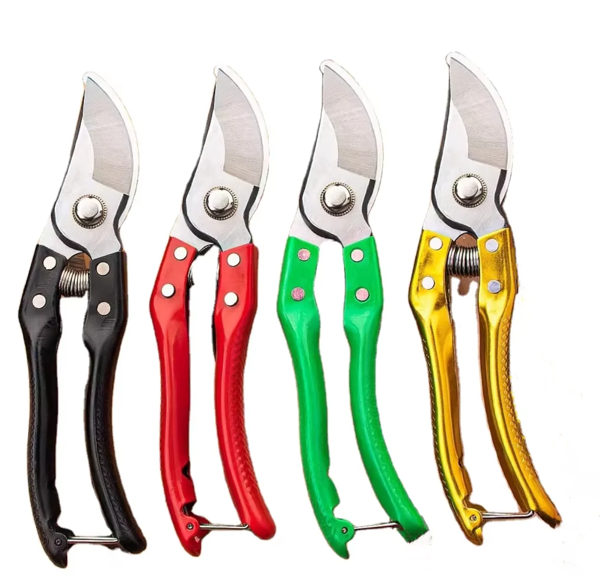 Flower Scissors Branch Pruner Shears Lawn Grass Shears for Tree Bypass SK5 Steel Long Length - view 1