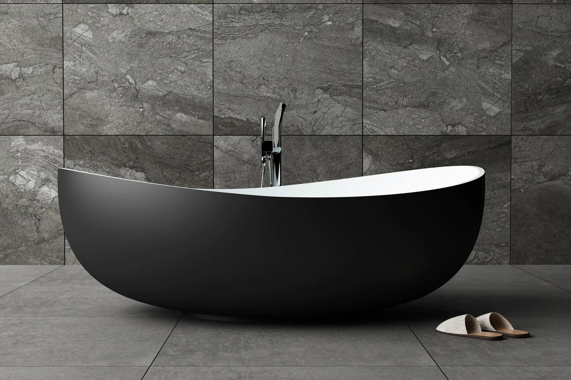 Modern Luxury New Art Bathtub Outdoor Free Standing Bath Tube Oval