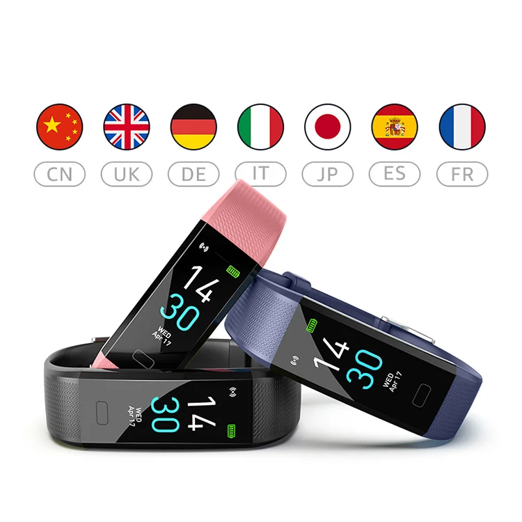 Starmax S5 Smart Bracelet Touch Screen Pulsera Inteligentes M6 C12  IP68 Sport Monitor Pulseras Inteligentes for Couple