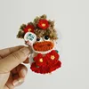 Colorata Ragazza dei Fiori Rossa
