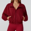 Loose jacket-Red