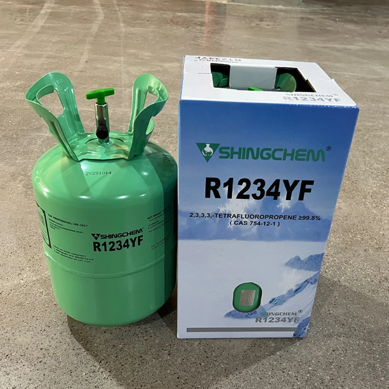 SHINGCHEM R1234yf Refrigerant Gas Refillable Cylinders High Purity Gas China Factory Supplier