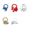 Christmas Hand-Held Silicone Teething Ring