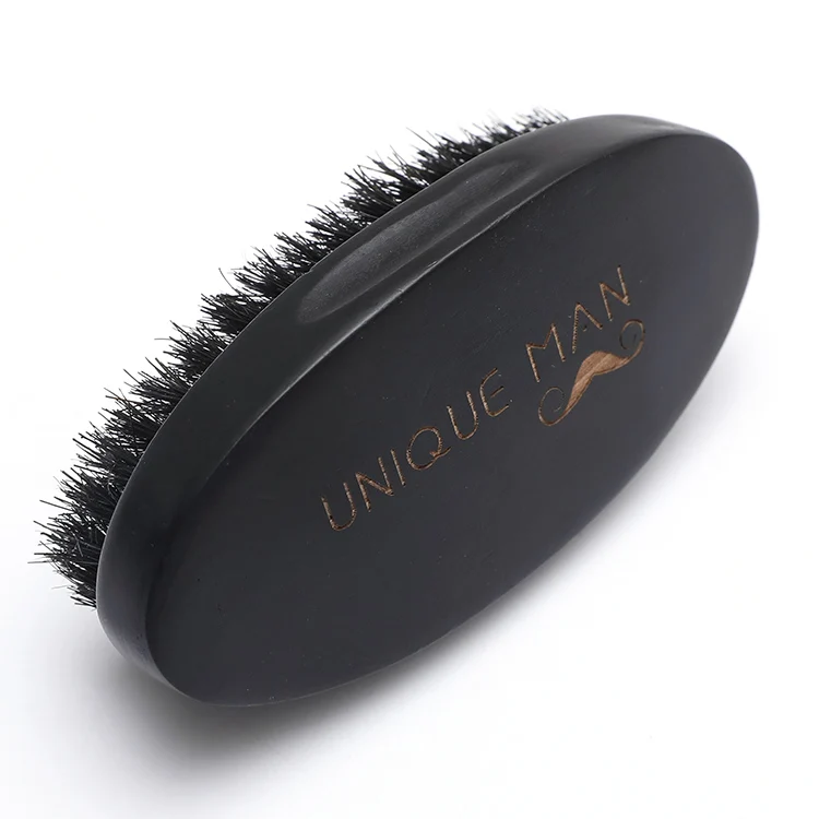 IN STOCK facial cleansing 100% boar bristle hair wooden shaving beard brush.jpg
