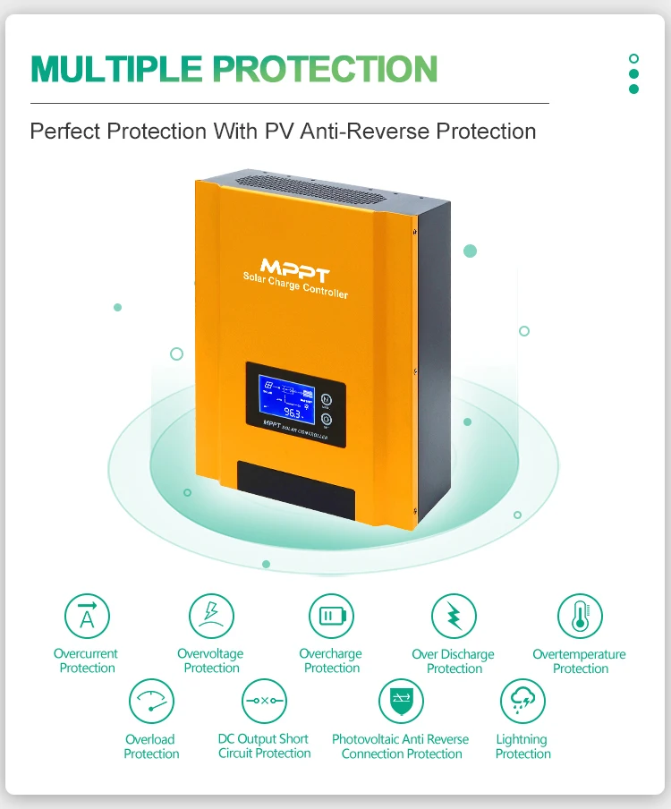 High Voltage 192v 96v 60a Mppt Solar Charge Controller 100 amp 384v 240v 96 volt Mppt Solar Panel Charge Controller Regulator