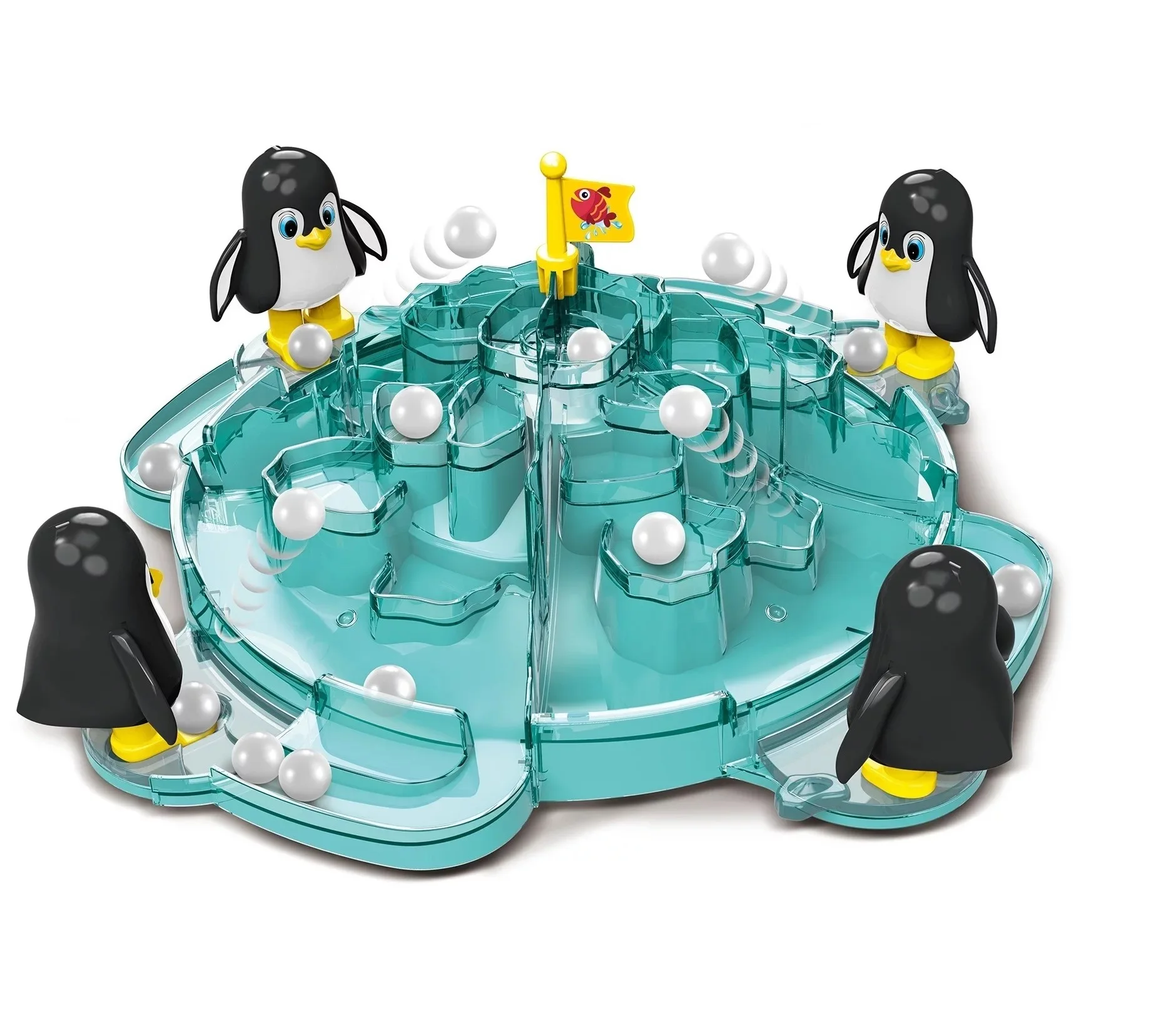 Wholesale Tabletop penguin game shooting bean snowball football plastic toys games family intelligent board games From m.alibaba