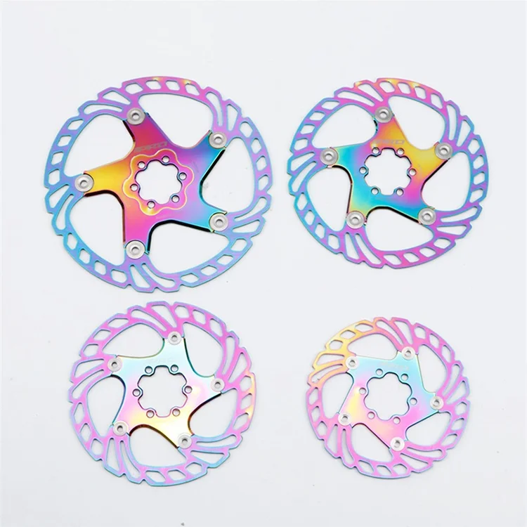 140/160/180/203 мм IIIPRO MTB велосипед быстрый Прохладный дисковый тормозной ротор полностью CNC цветной дорожный диск