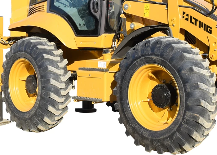 4x4 Hydraulic Joystick Backhoe Loader Telescopic Arm for Tractor ...