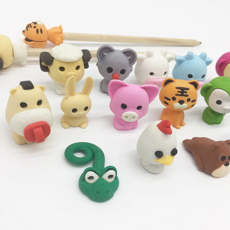 Высокое качество Мини Пользовательские 3d ластик для детей