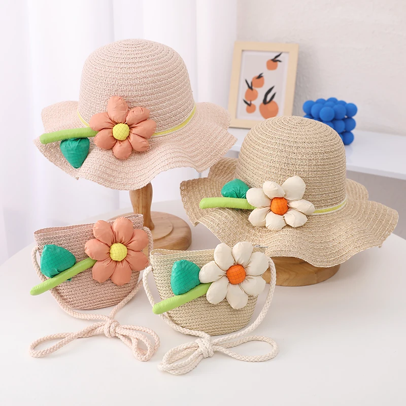 Summer Girl 3D Petal Sun Fisherman Hat UV Protection