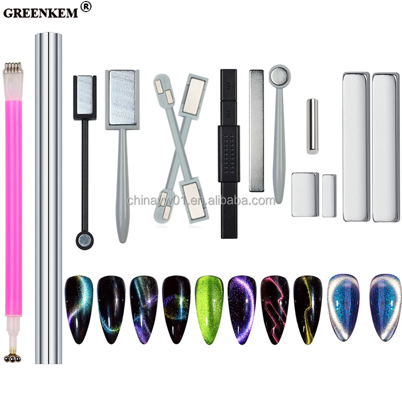 Multifunction Cat Eye Gel Strong Effect For Nail Art 16 Styles