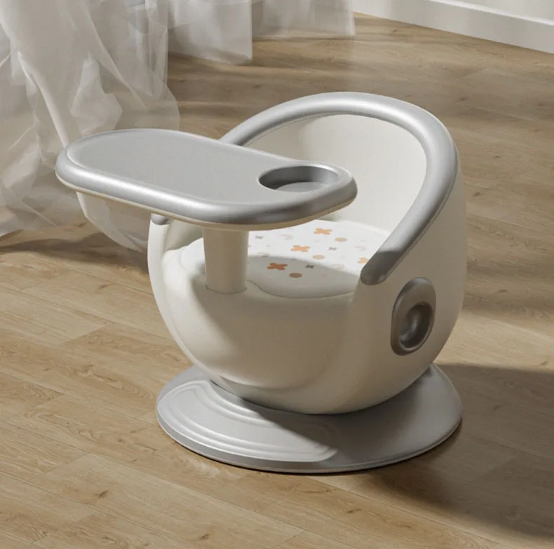 High Quality Comfortable 2in1 Children's Dining Chair With Dinner