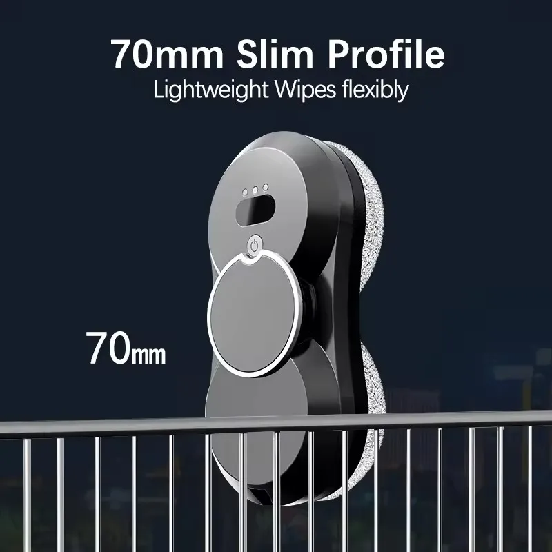 Automatic High-Rise Smart Glass Window Cleaner Electric Industrial Robot for Water Spraying and Cleaning