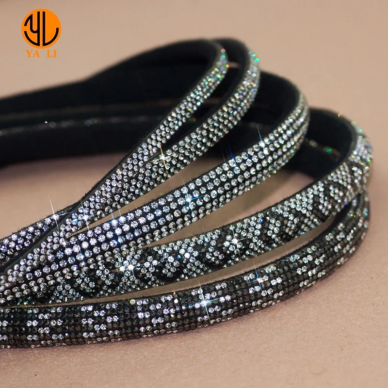 yali rhinestone shoe laces for women's