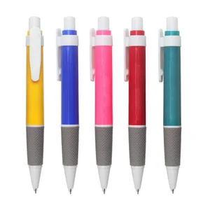 Wholesale Customized Large Capacity Portable Plastic Ballpoint Pen 0.7mm Bullet Head Smooth Writing for Students