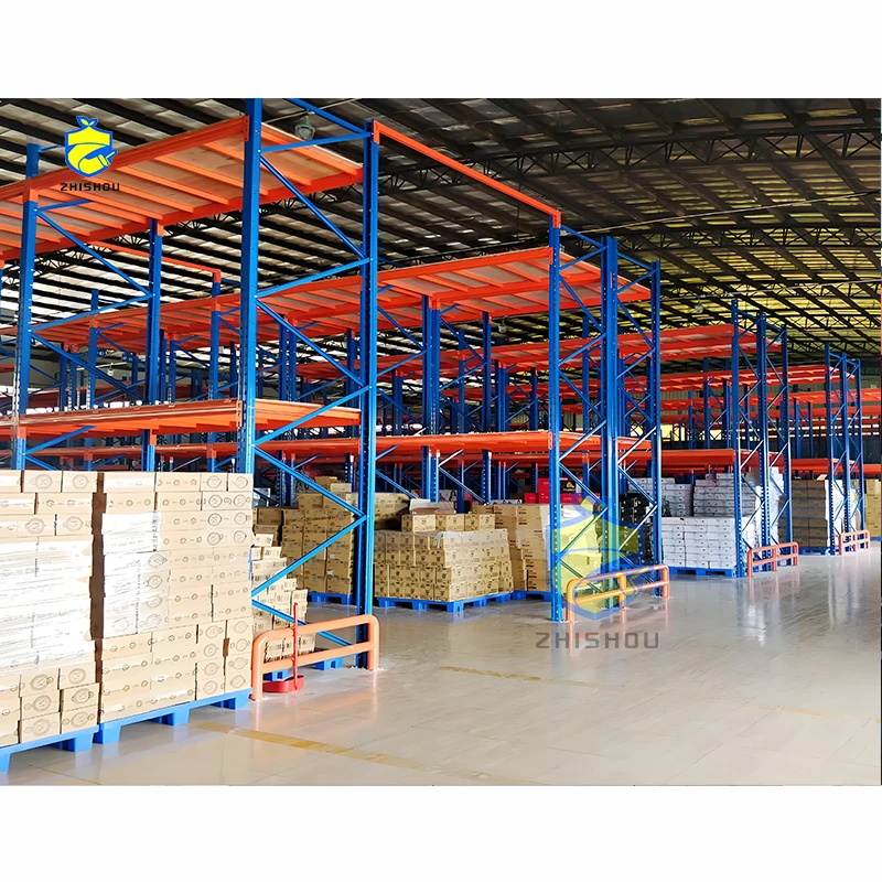 Heavy Duty 5000mm Adjustable Pallet Rack Multi Tier Storage Racking ...