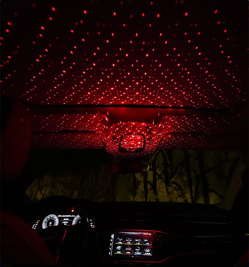 Auto Led Interior Car Lights Star Roof Light Usb Interior Starry