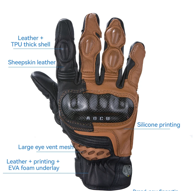 Wrist Adjustable Sport Motorcycle Winter Gloves Touch Screen Full Finger Unisex Hand Gloves For Bike Motorcycle supplier