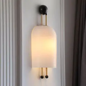 Wabi-Sabi Elegance Modern Minimalist PC Wall Lights Chic Home Luxury Hotels' Living Room Bedroom Luxe Hallways for Hotels' Luxe