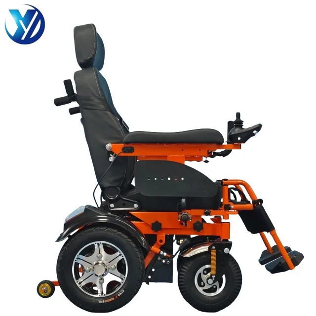 Adjustable Footrest Wheelchair Electric Wheelchair Reclining Wheelchair