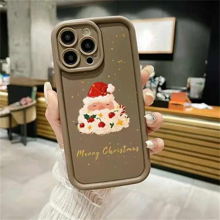 Festival Christmas Design TPU Phone Case Anri-drop Skin-friendly
