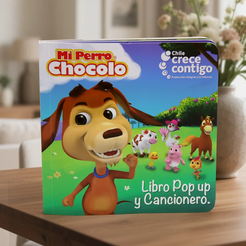product custom early education popup vision preschool touch and feel board learning pop up books printing for kids-5