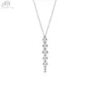 18K Solid White Gold