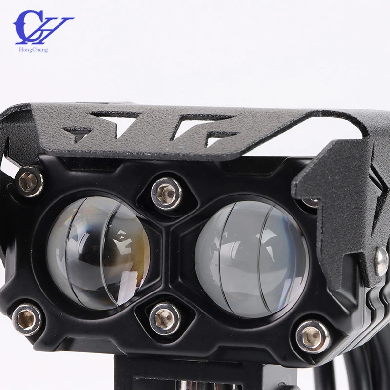 Вспомогательное освещение для вождения Универсальный светодиодный прожектор автовелосипеда мотоцикла