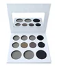 11 pans white palette with mirror
