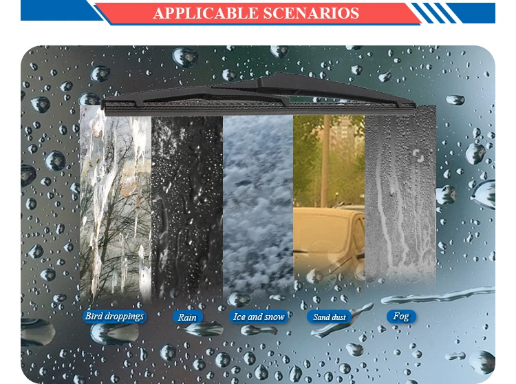 Lelion High Quality Window Wipers Plastics Wiper Blade High Quality