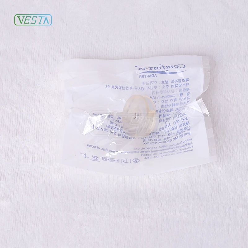 Amp3 Usa Visible Vesta 0.5ml &0.3ml Disposable Plastic Needle Adapters