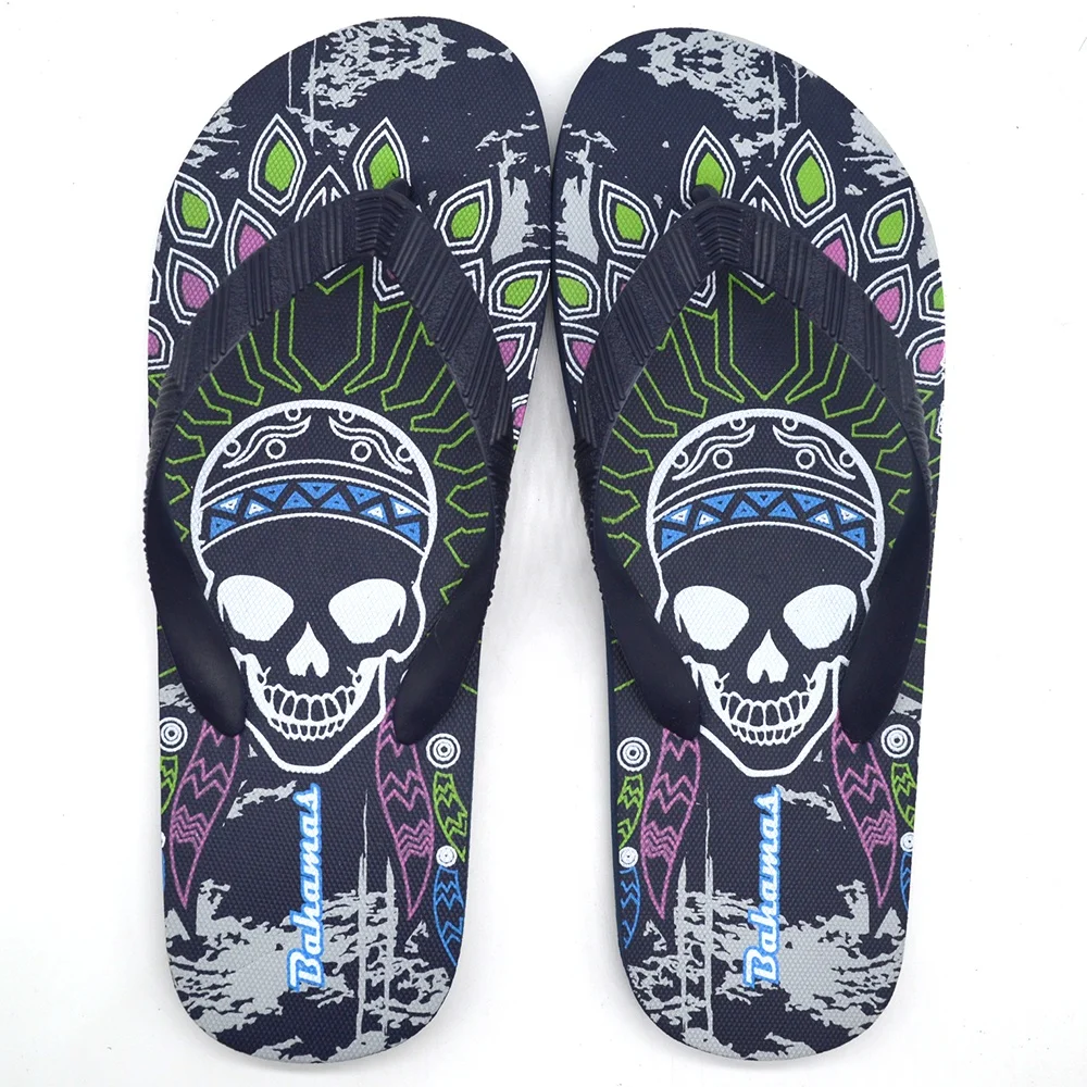 Мужские шлепанцы на ремешке из ПВХ с золотым камуфляжным принтом