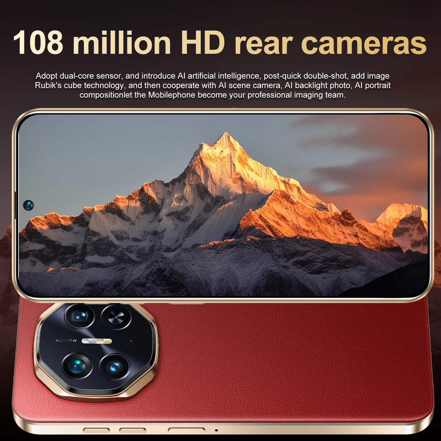 Infinix Hot 40 Pro MT Chatgpt 7.3 Inch HD Smart Remote Control Mobile Phone 108MP Rear Camera Spanish Operating LTE Cellular Bar