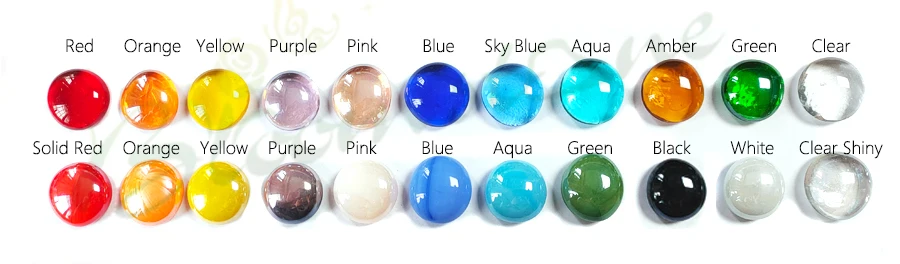 glass pebbles 