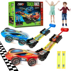 EPT Wholesale Eco-Friendly Air Racing 2 in 1 Racing Car Dueling Launch Toys for Kids