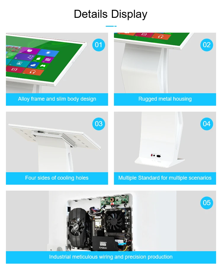 Смарт-сенсорный ЖК-экран с цифровым дисплеем 49 дюймов