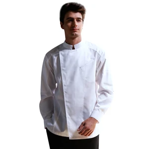 New Custom Men's Chef Coat Set High Quality Canvas Chef Uniform Professional Kitchen OEM Veroyao VL713 Restaurant & Bar Use