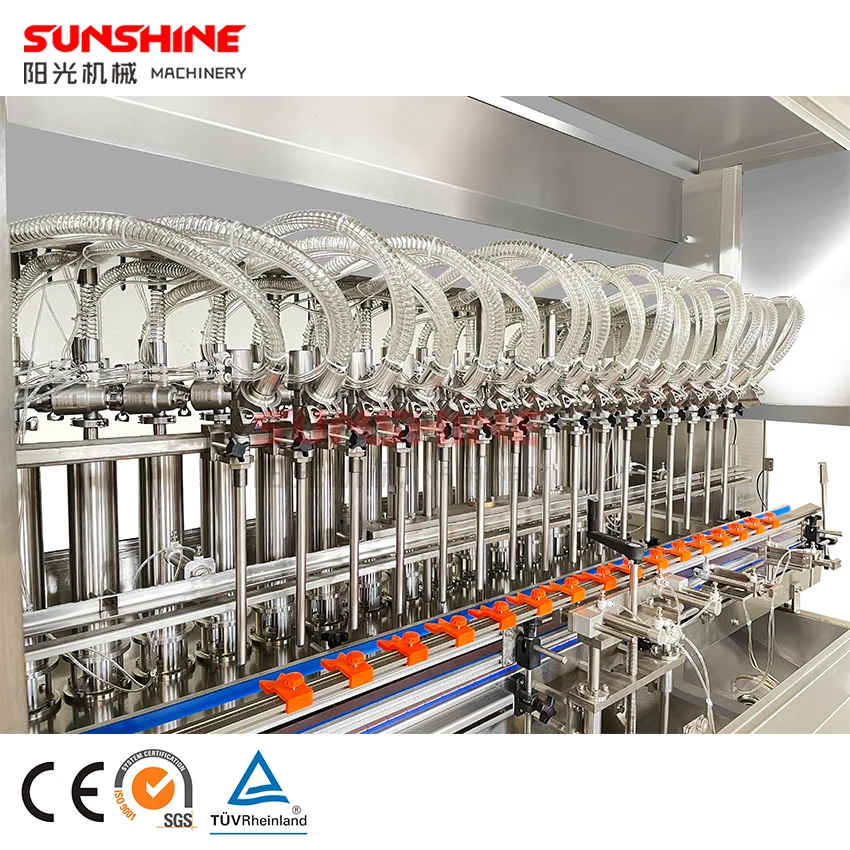 Automatic Cleaner Clinging Gel Deodorizer Chlorine Destaining Concentrate Rinse Additive Washing Solvent Bottle Filling Machine
