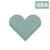 สีฟ้าอ่อนรูปหัวใจ