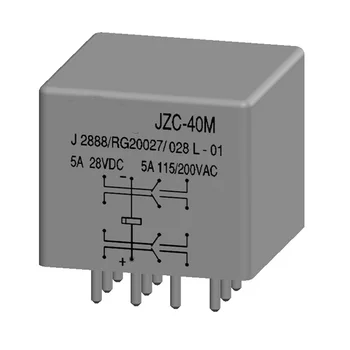 Wholesale high quality  FRJZC-40M 4Z welding sealed miniature relay 5A 28Vdc magnetic relay  used in aviation