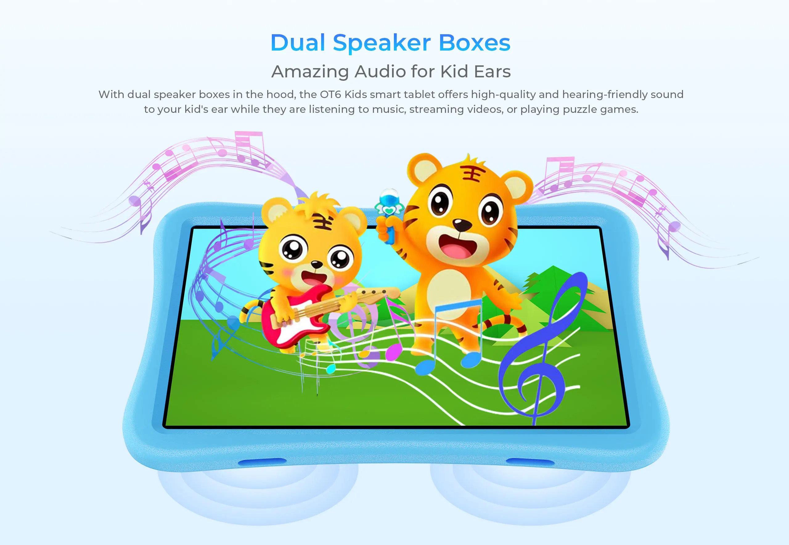 Oukitel OT6 KIDS タブレットPC 10.1インチFHDディスプレイ