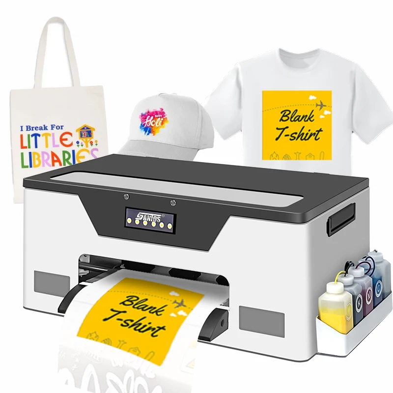 Latest A3 Xp600 Print Head with Shaking Powder Machine Pet Film 30cm DTF Printing Machine