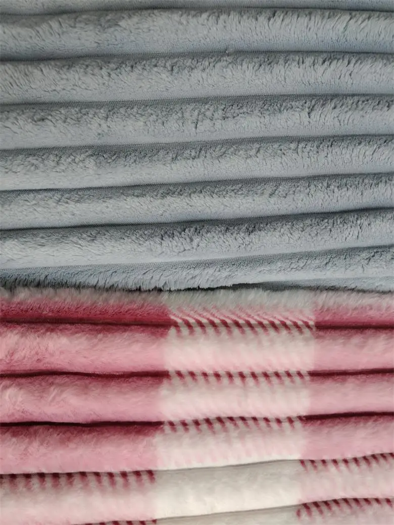 100% Polyester Corduroy Fabric Tricot Knitted Fleece Woven/Printed Stripes Design Girls' Dresses Sofas Suits Curtains Garments