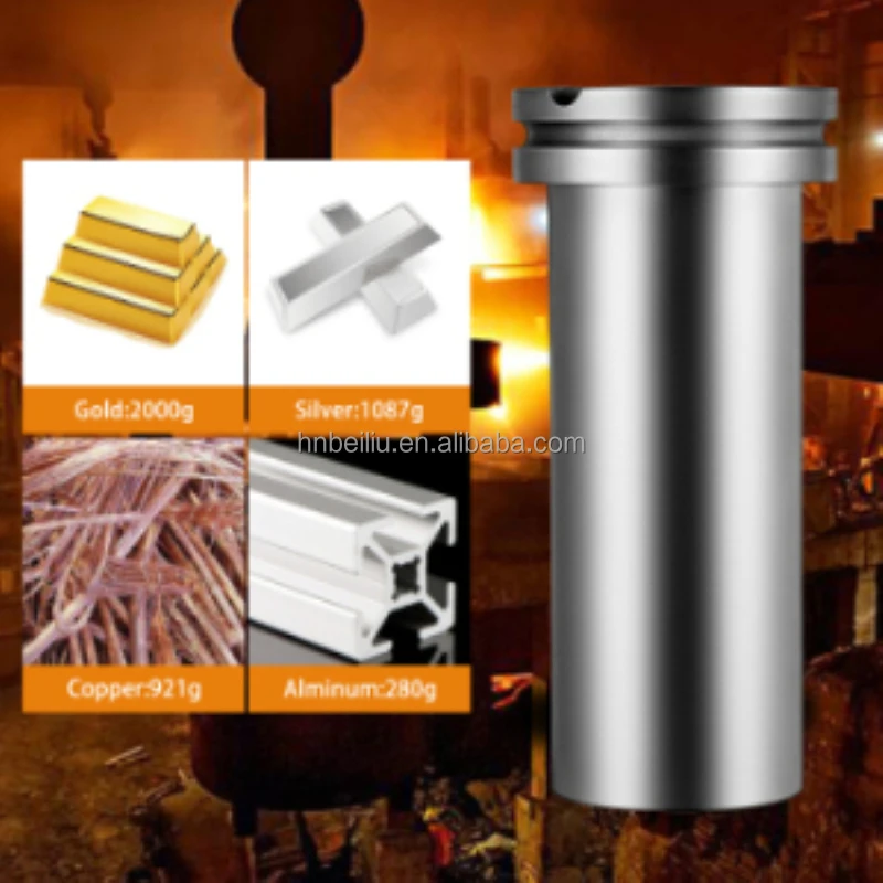 Metal Melting Melting Glass Graphite Crucible For Gold