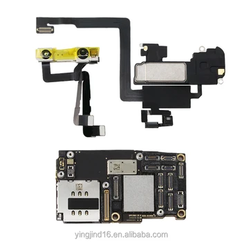 Full Working For iPhone 11 11pro Max Motherboard With Face ID 64GB 128GB 256GB Logic board 100% Original Unlocked Mainboard